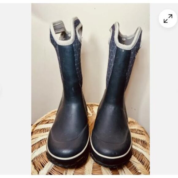 BOGS Slushie Youth Boot Dark Blue Size 3 US- 35 -40 Degrees WARM - Picture 2 of 8